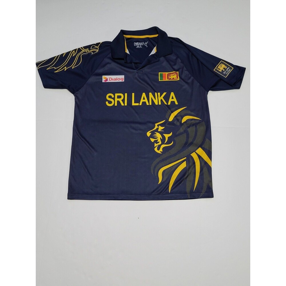 (#3)Reborn Sri Lanka Mens ODI Cricket Jersey Size XL  Slim One Day International